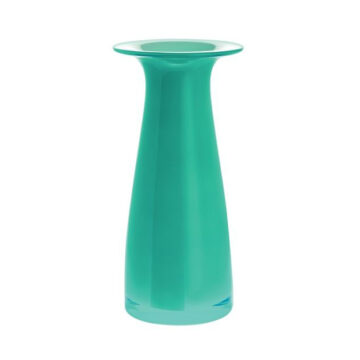 Dartington JUNO Ocean Green Tall Vase 25.5cm