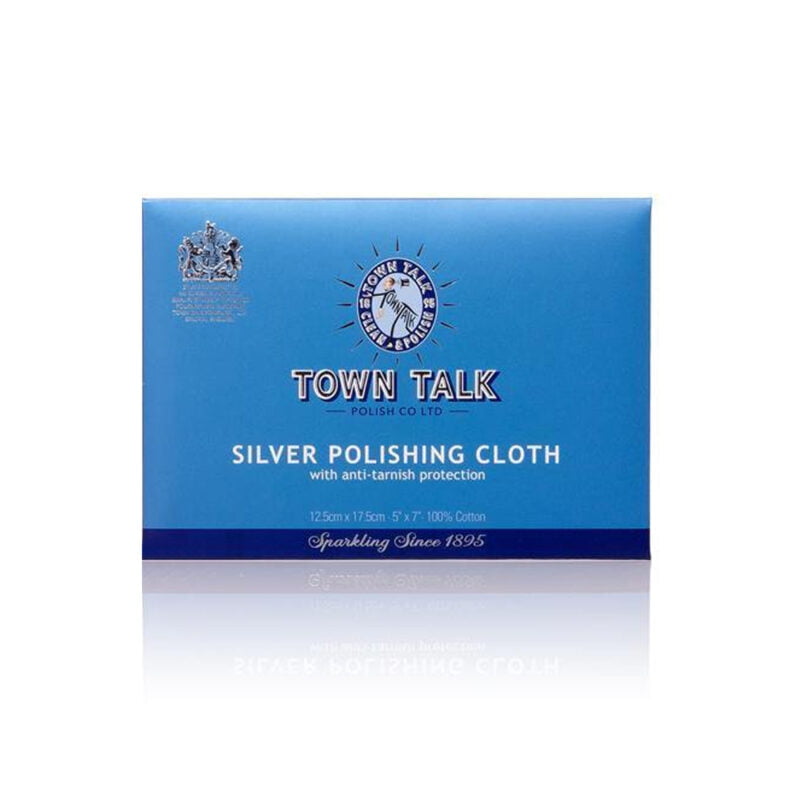 Town Talk Silver Polishing Cloth 12.5 x 17.5 cm