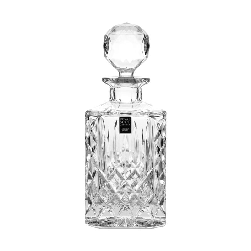 Royal Scot London Square Spirit Decanter (Presentation Boxed)