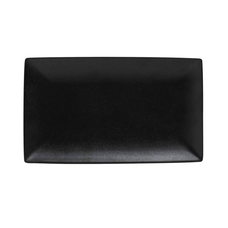 Maxwell & Williams Caviar Black Rectangle Platter Set of 2