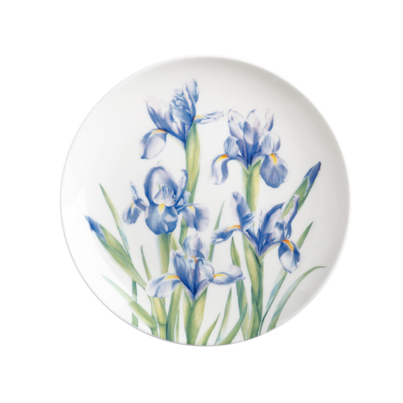 Maxwell & Williams Katherine Castle Floriade Plate 20cm Iris