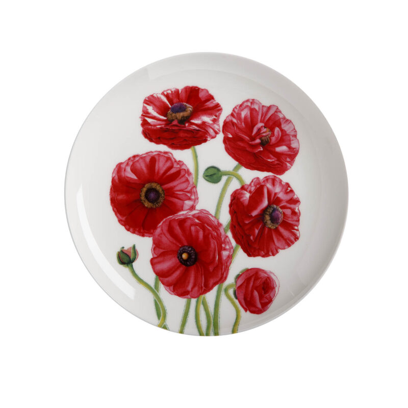 Maxwell & Williams Katherine Castle Floriade Plate 20cm Ranunculus