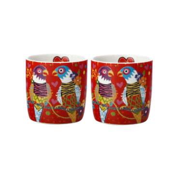 Maxwell & Williams Love Hearts Espresso Cup 100ml Tiger Tiger (Set of 2)