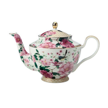 Maxwell & Williams  Teas & C's Silk Road Teapot With Infuser 1L White