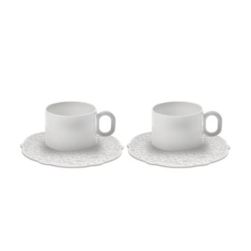 Alessi Dressed Tea Cup Set (Set of 2)