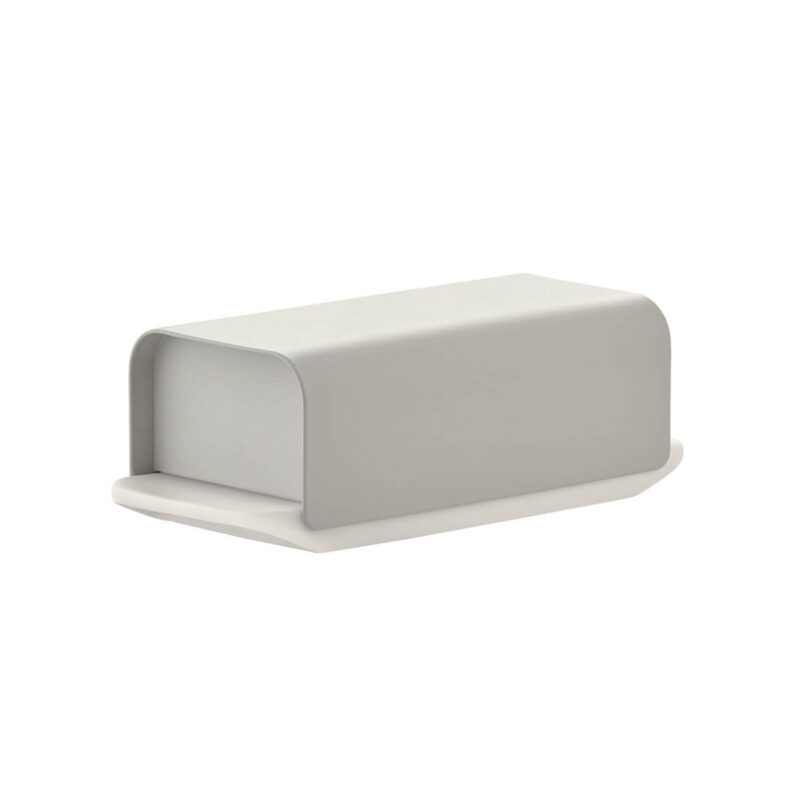 Alessi Mattina Butter Dish Warm Grey