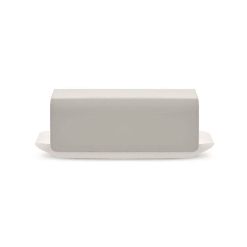 Alessi Mattina Butter Dish Warm Grey