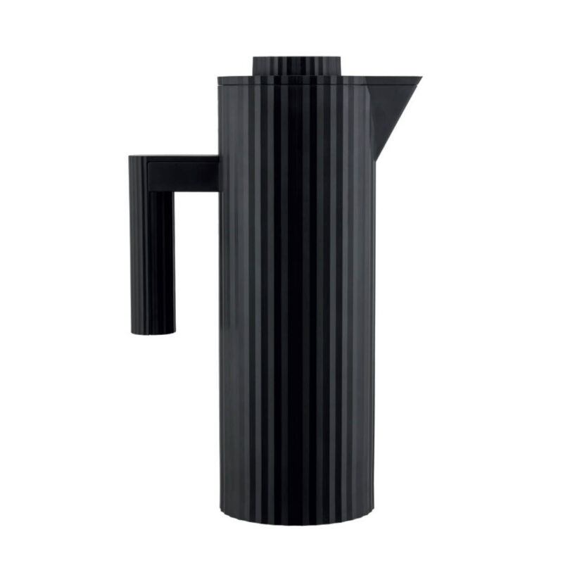 Alessi Plissé Thermo Insulated Jug, Black