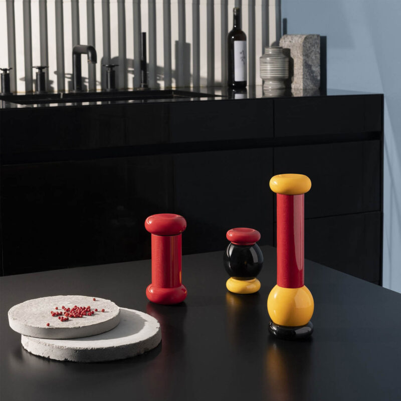 Alessi Salt & Pepper Grinder Red