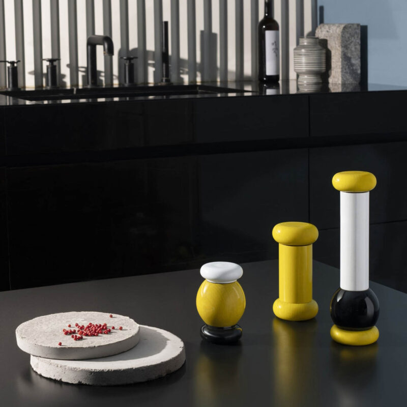 Alessi Salt & Pepper Grinder Yellow