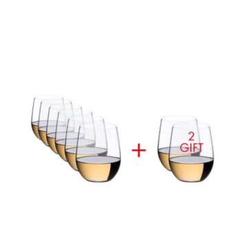 Riedel O Wine Tumbler Viognier/Chardonnay (Buy 6 Get 8)