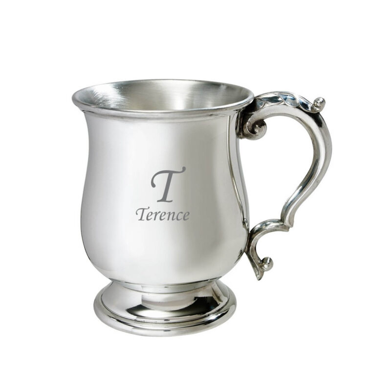 Wentworth 1 Pint Georgian Tankard (With Engraving)