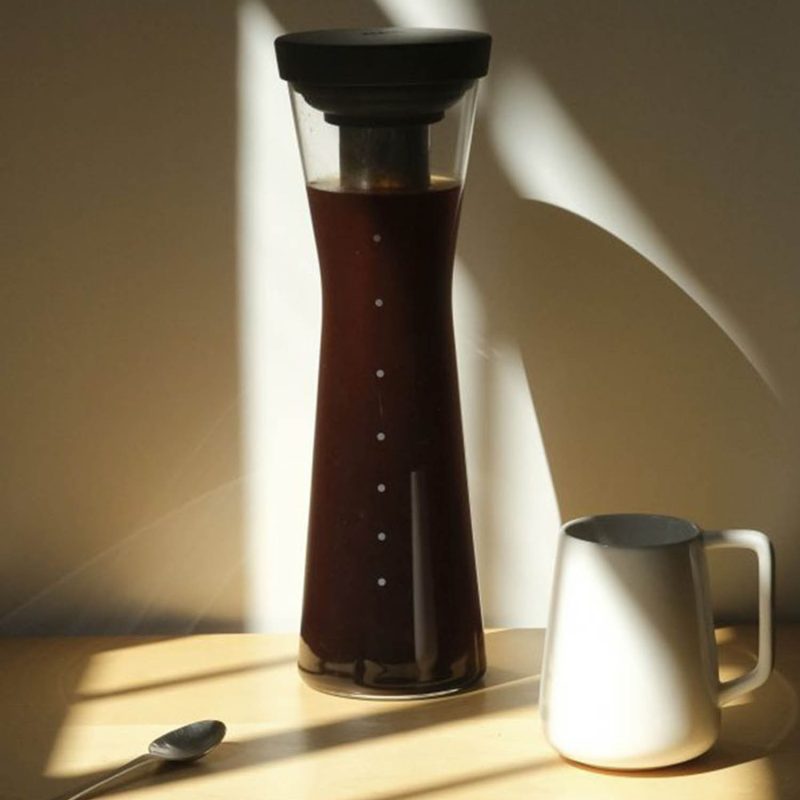 Alessi Mazagran Cold Brew Coffee Carafe Brown