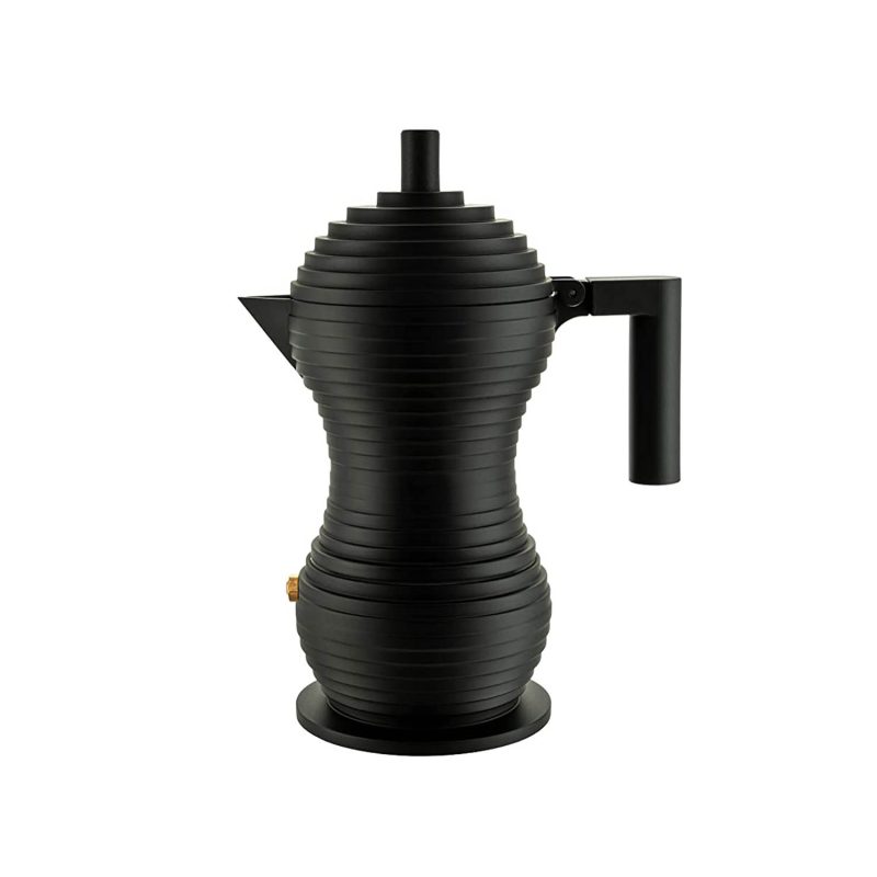 Alessi “Pulcina” Espresso Coffee Maker 3 Cups (Black)