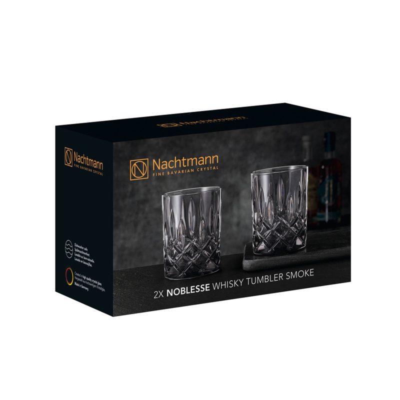 Nachtmann Noblesse Whisky Tumbler Smoke (Pair)