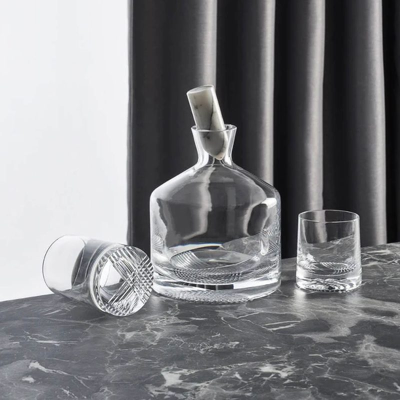 Nude Alba Whiskey Carafe Clear