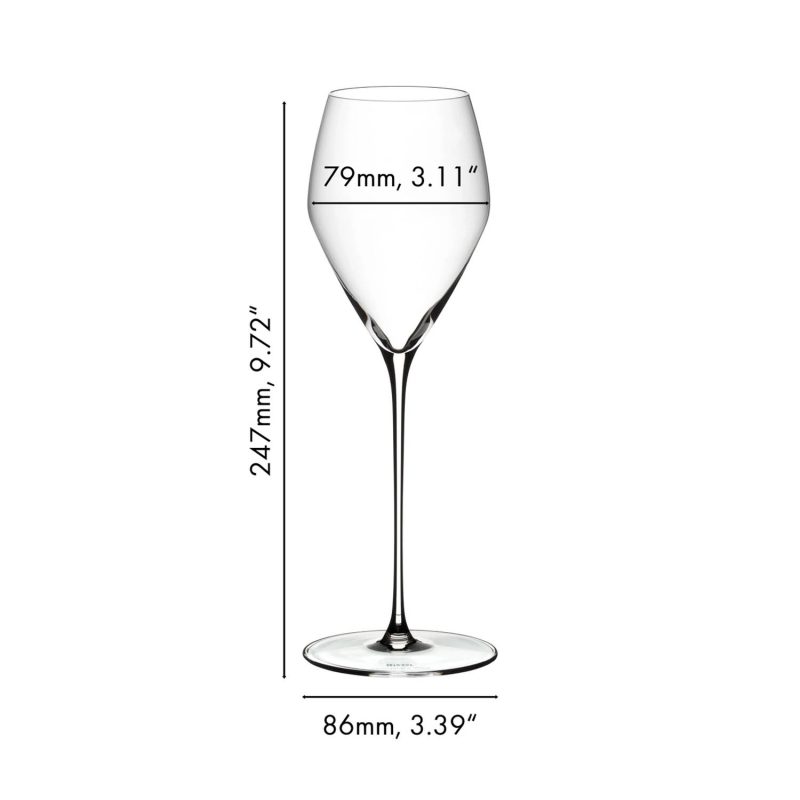 Riedel Veloce Champagne (Pair)