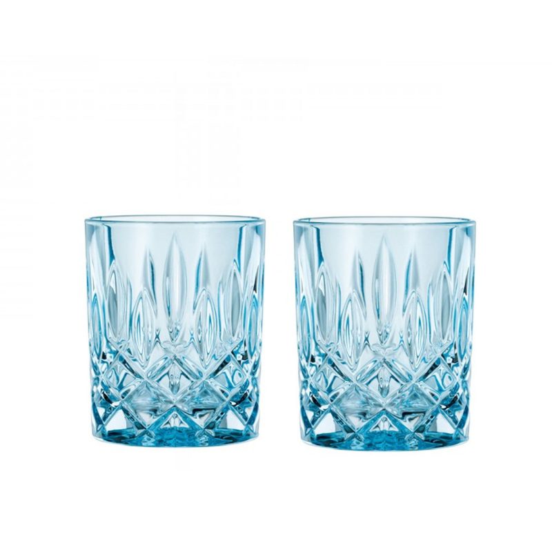 Nachtmann Noblesse Whisky Tumbler Aqua (Pair)