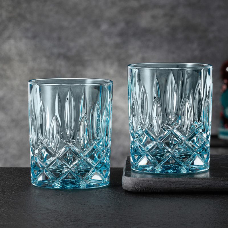 Nachtmann Noblesse Whisky Tumbler Aqua (Pair)