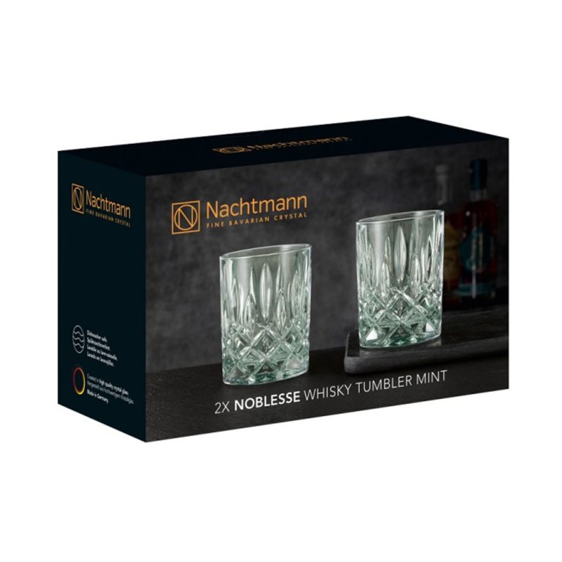 Nachtmann Noblesse Whisky Tumbler Mint (Pair)