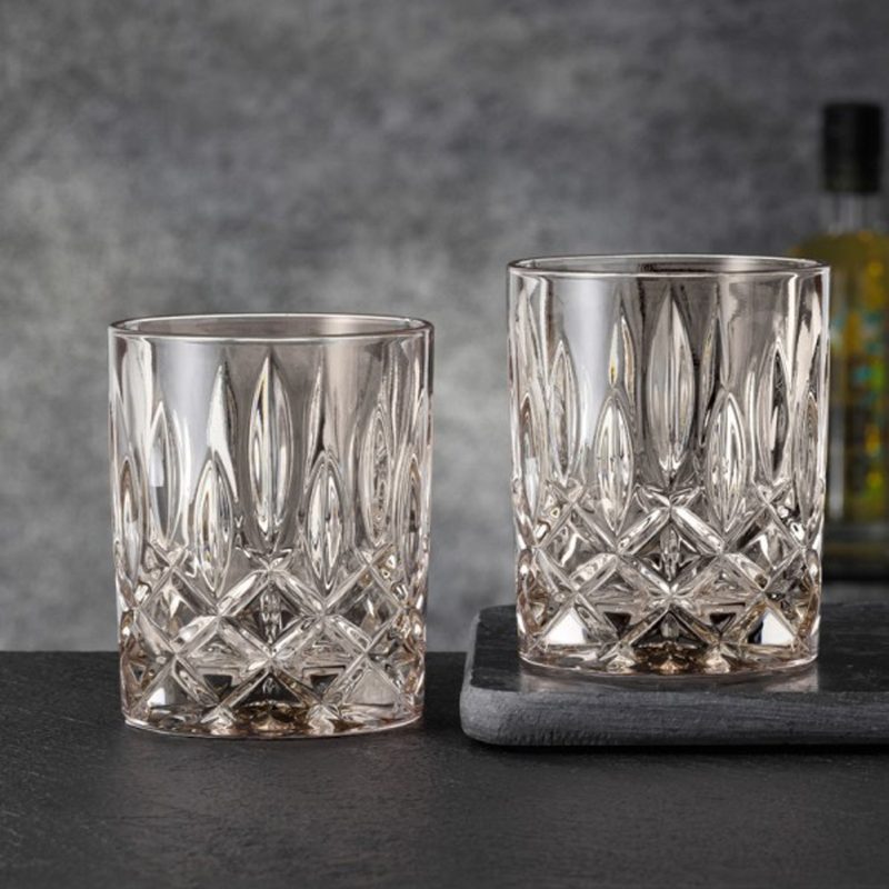 Nachtmann Noblesse Whisky Tumbler Taupe (Pair)