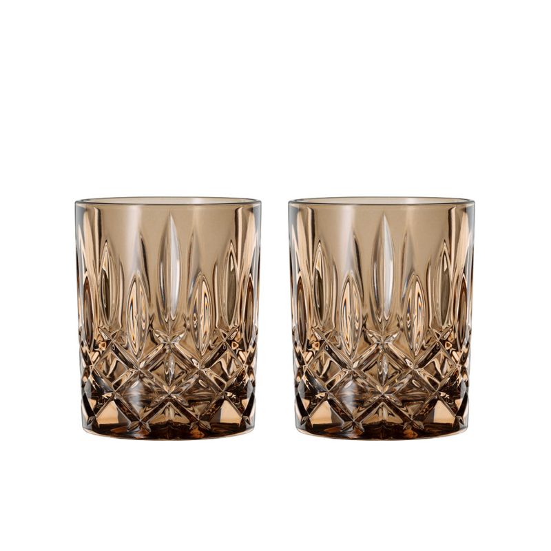 Nachtmann Noblesse Whisky Tumbler Tobacco (Pair)