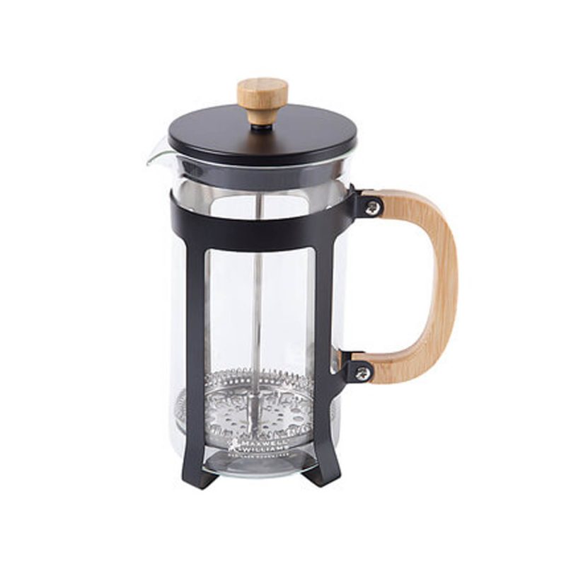 Maxwell Williams Blend Coffee Plunger 1L Black / Bamboo