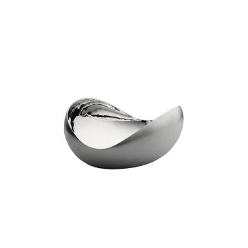 Zanetto 'Ovo' Bowl  Silver Plated