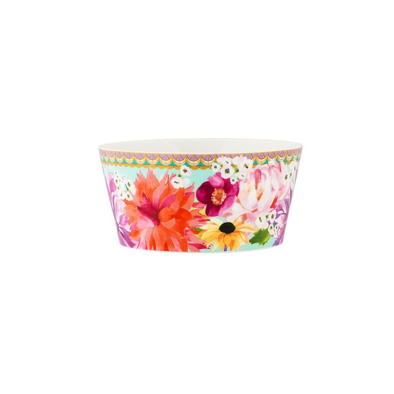 Maxwell & Williams Teas & C's Dahlia Daze Bowl 12cm Set of 2 Sky Gift Boxed