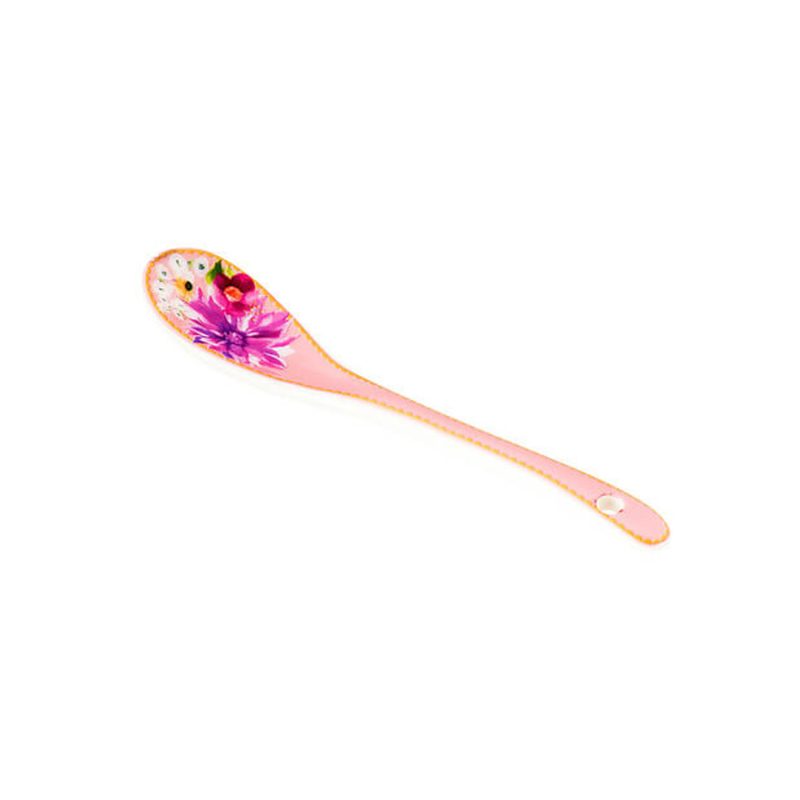 Maxwell & Williams Teas & C's Dahlia Daze Ceramic Teaspoon Set of 4 Pink Gift Boxed