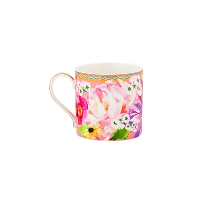 Maxwell & Williams Teas & C's Dahlia Daze Mug 430ML Pink Gift Boxed