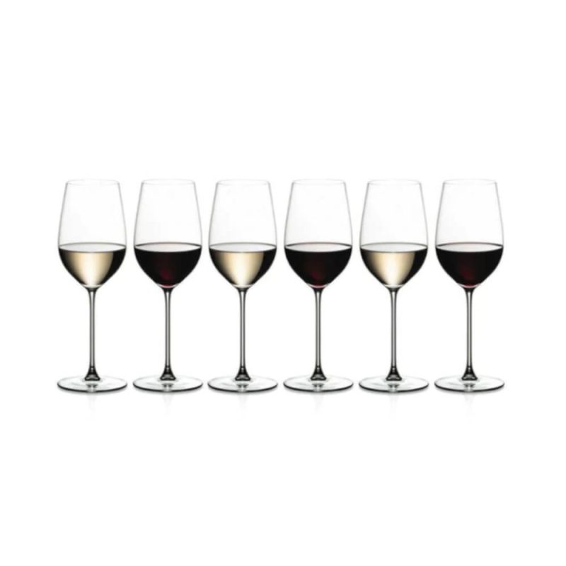 Riedel Veritas Riesling/Zinfandel Value Pack of 6