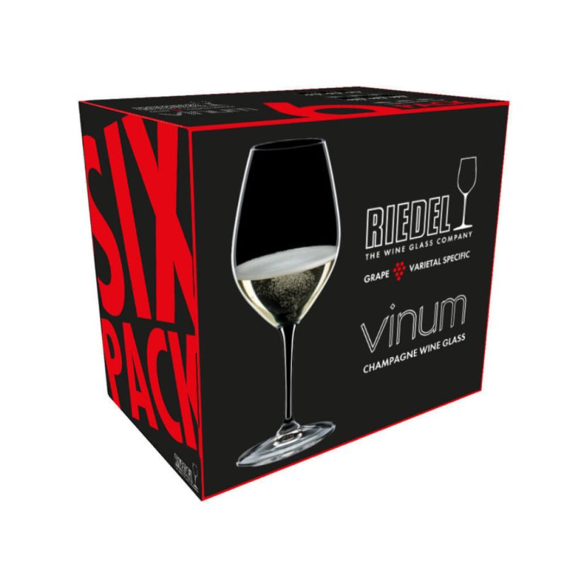 Riedel Vinum Champagne Wine Glass Value Pack of 6