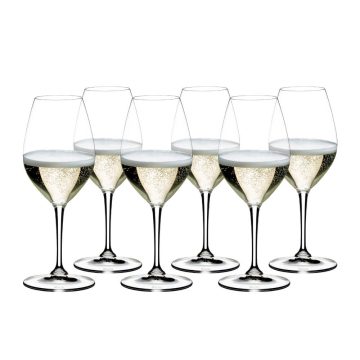 Riedel Vinum Champagne Wine Glass Value Pack of 6