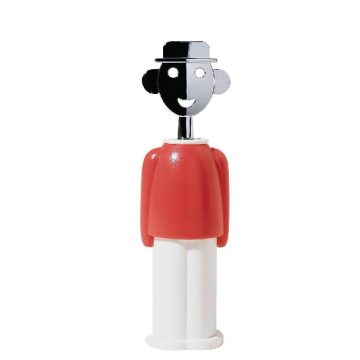 Alessi Alessandro M. Corkscrew Red