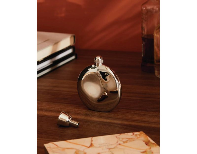 Alessi "Shot" Hip Flask (Stainless Steel)