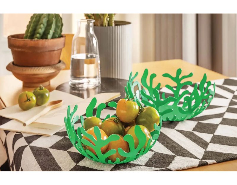 Alessi “Mediterraneo” Fruit Holder 21cm - Green