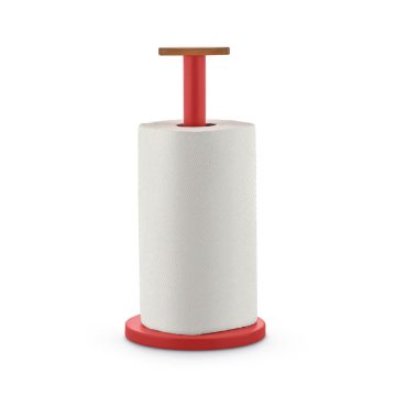 Alessi Mattina Kitchen Roll Holder - Red