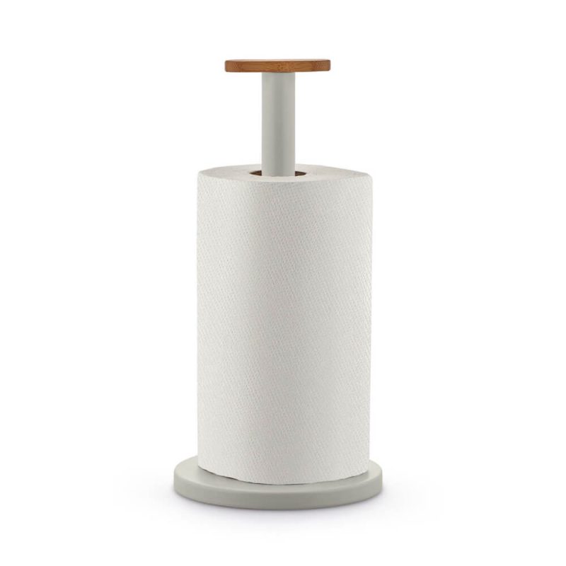 Alessi Mattina Kitchen Roll Holder - Warm Grey