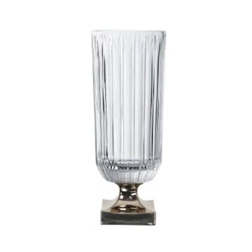 Nachtmann Minerva Vase - Platinum Footed, 40cm | 15.9in