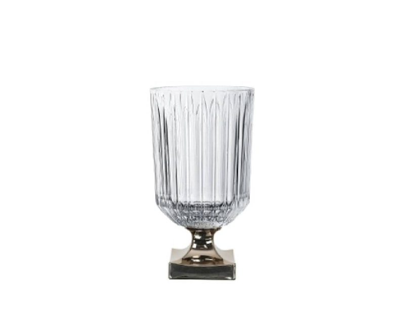 Nachtmann Minerva Vase - Platinum Footed, 40cm | 15.9in