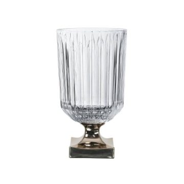 Nachtmann Minerva Vase - Platinum Footed, 32cm | 12.4in