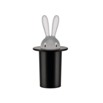 Alessi "Magic Bunny" Toothpick Holder (Black)