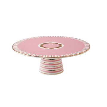 Maxwell & Williams Teas & C's Regency Footed Cake Stand 28cm Pink Gift Boxed