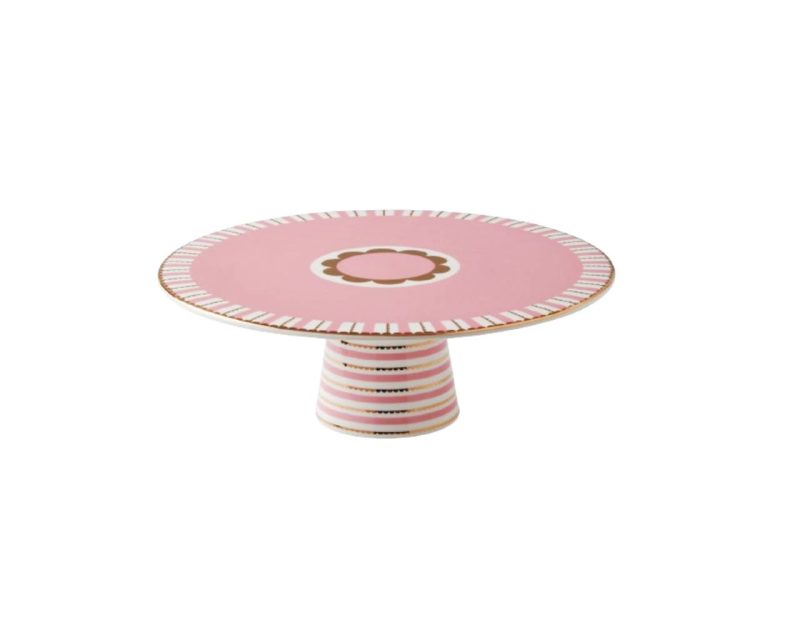 Maxwell & Williams Teas & C's Regency Footed Cake Stand 28cm Pink Gift Boxed