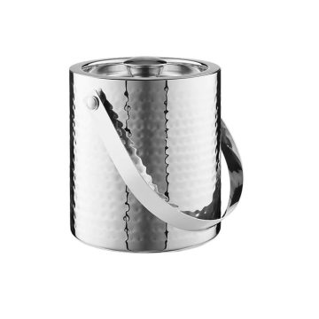 Maxwell & Williams Cocktail & Co Lexington Hammered Ice Bucket 1.5L Silver Gift Boxed