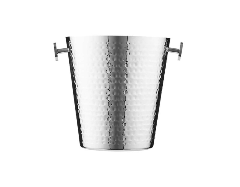 Maxwell & Williams Cocktail & Co Lexington Hammered Champagne Bucket Silver