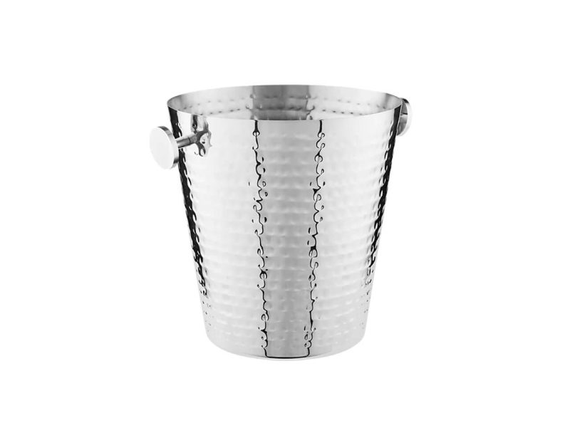 Maxwell & Williams Cocktail & Co Lexington Hammered Champagne Bucket Silver