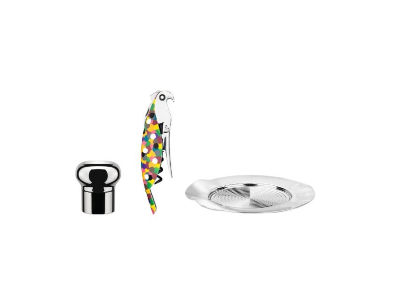 Alessi Wine Gift Parrot Set