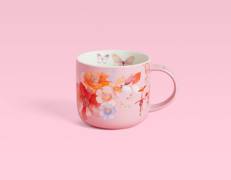 Maxwell & Williams Camilla Mug 450ML Pink Gift Boxed